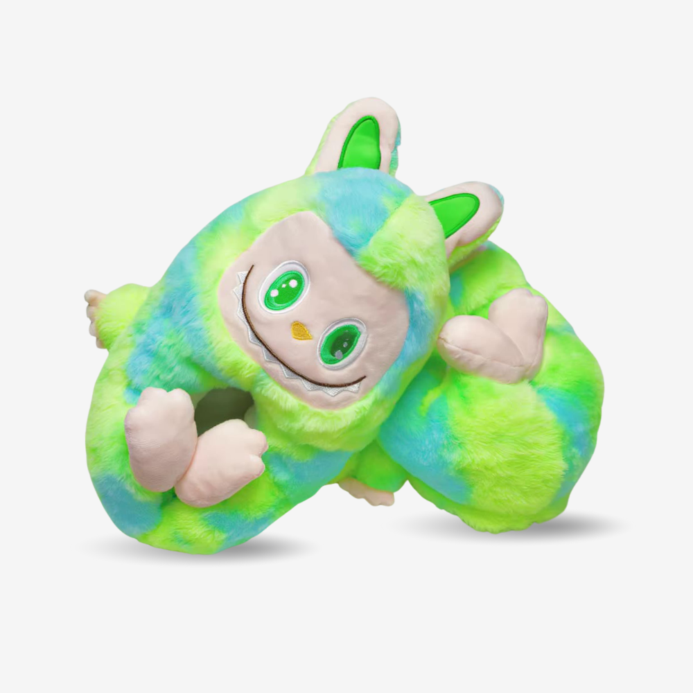 Labubu Fluffy Plush Slippers (One Size) - Pre-Order