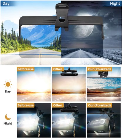 Polarized Car Sun Visor Extender